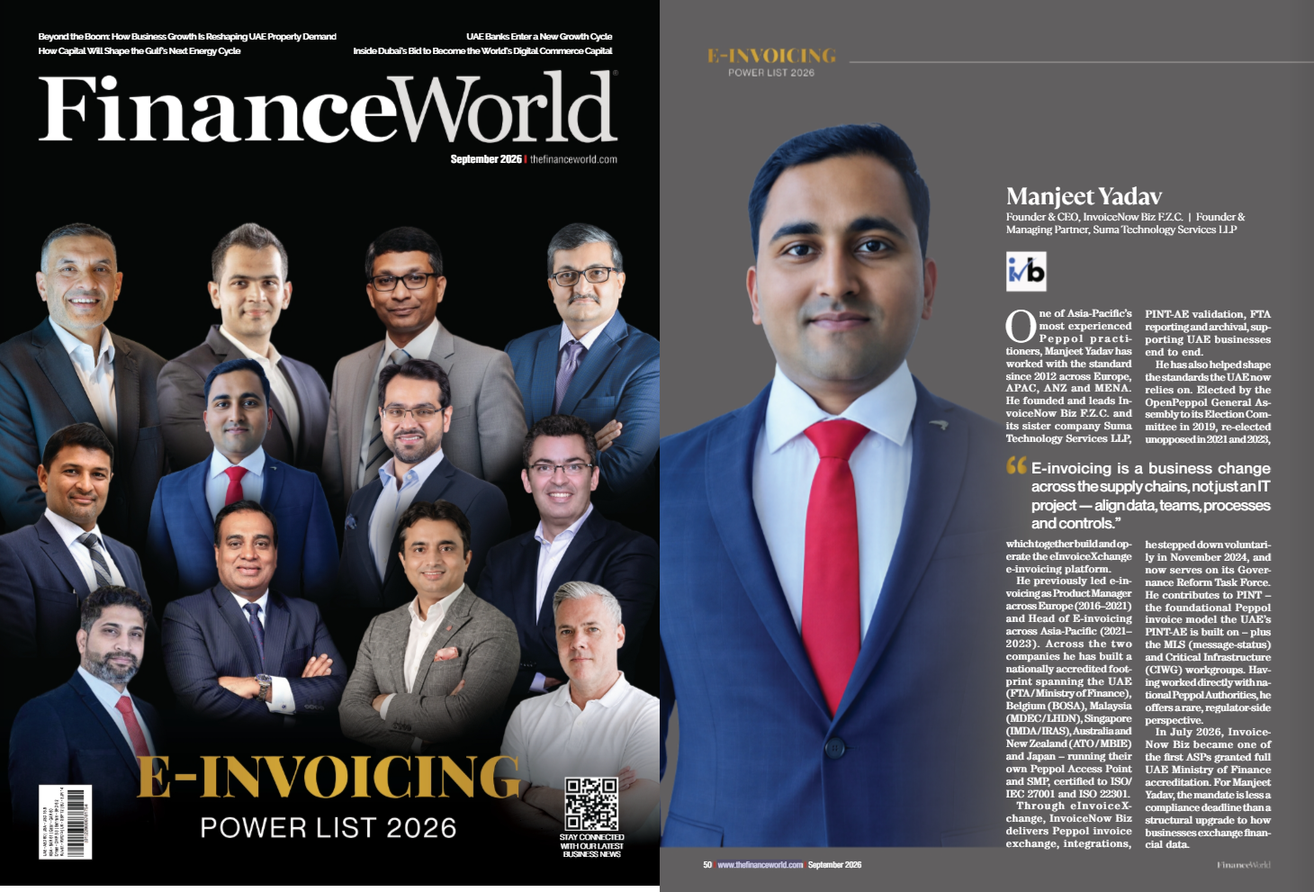 Top 50 Power List E-Invoicing UAE 2026